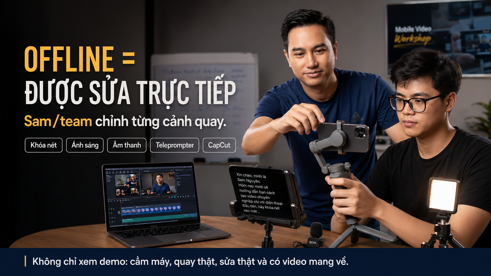 Kèm cặp trực tiếp nhịp điệu chuyển động